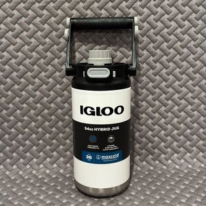 Igloo White and Black 54oz Hybrid Jug